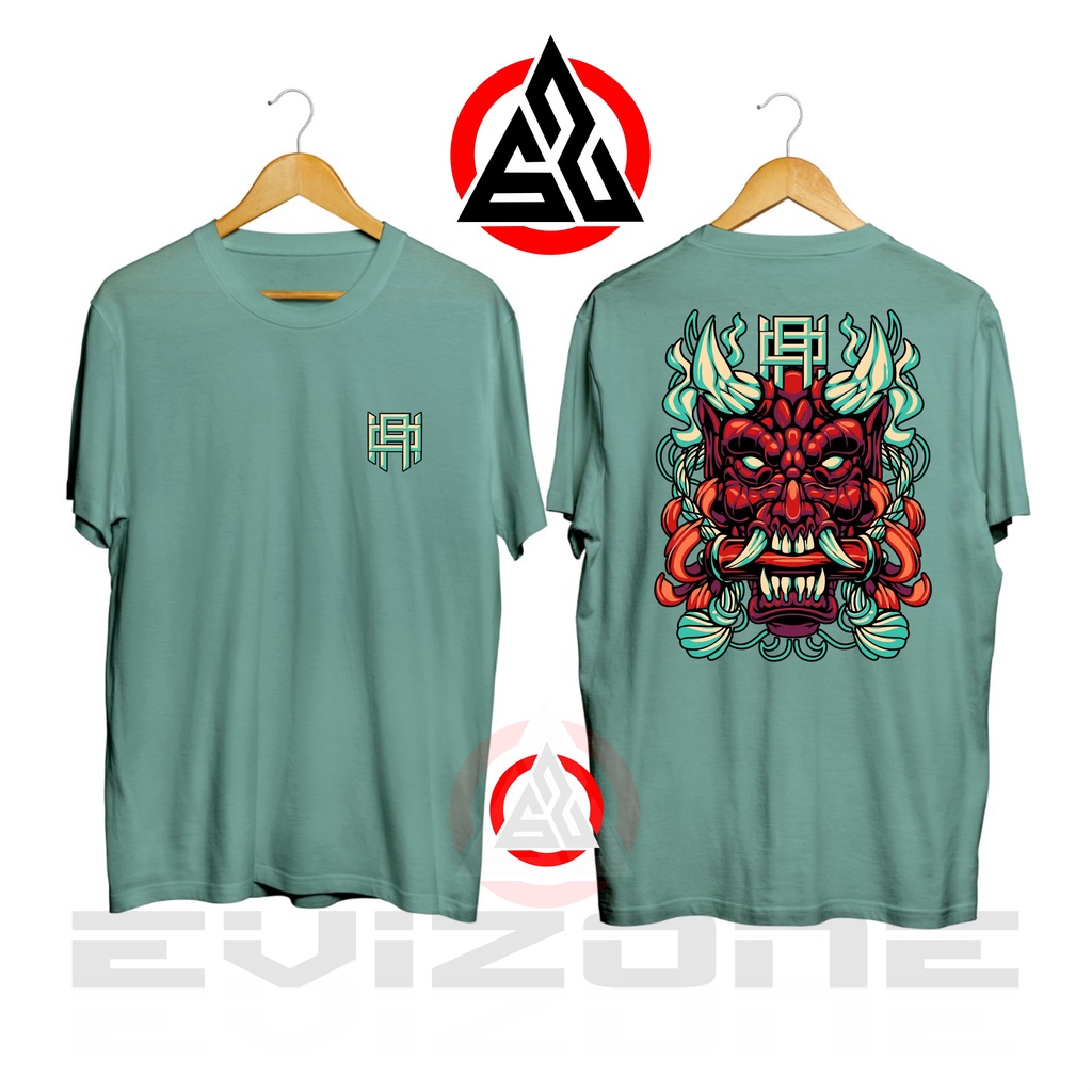 Evizone Kaos Anime Samurai Cotton Combed 30s Premium Tshirt Distro SB202