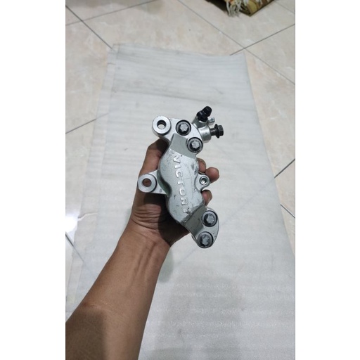 kaliper 4piston Caliper Nissin limbah moge for modif Ninja 150r ninja150 rr serpico