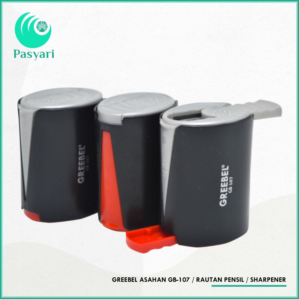 

Greebel Asahan GB-107 / Rautan Pensil / Sharpener
