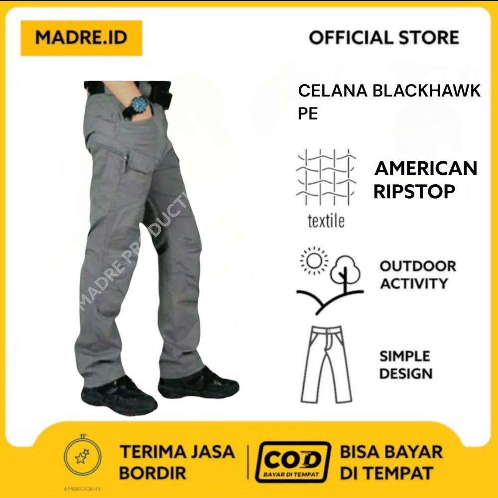 CELANA LAPANGAN OUTDOOR TACTICAL BK PE - CELANA CARGO - CELANA KEREN - CELANA MURAH - COD