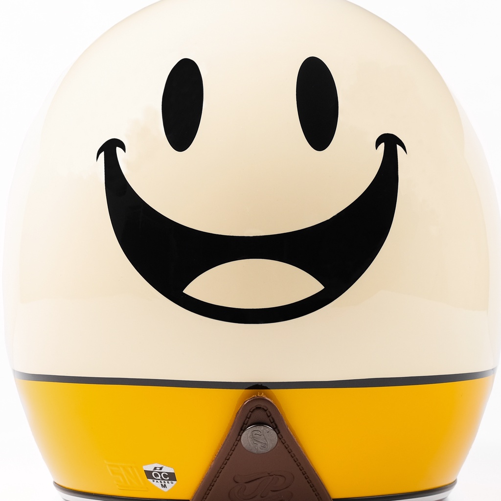 x Jpx Helmet | Retro Helm | Smile