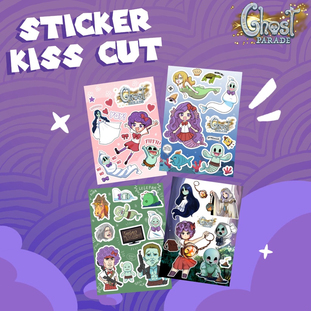 

GHOST PARADE : STICKER KISS CUT AESTHETIC