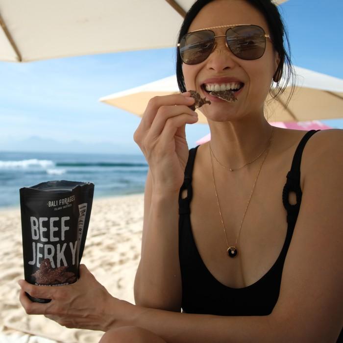 

Classic Pepper Beef Jerky (Dendeng Amerika) Makanan Ringan Best Seller