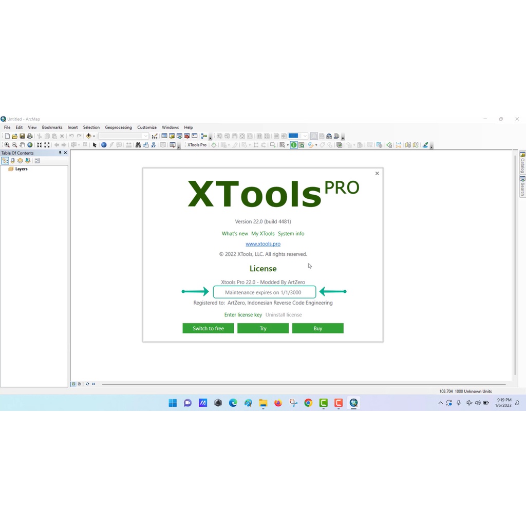 Data East XTools Pro V22.0 Bonus Arcgis 10.8.0