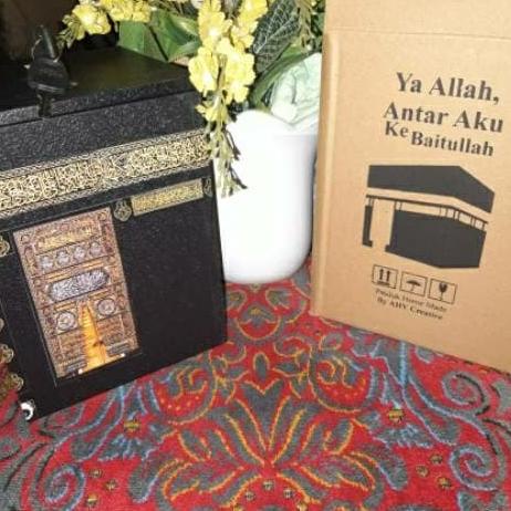 Celengan Ka'Bah Kunci Tabungan Simpan Uang