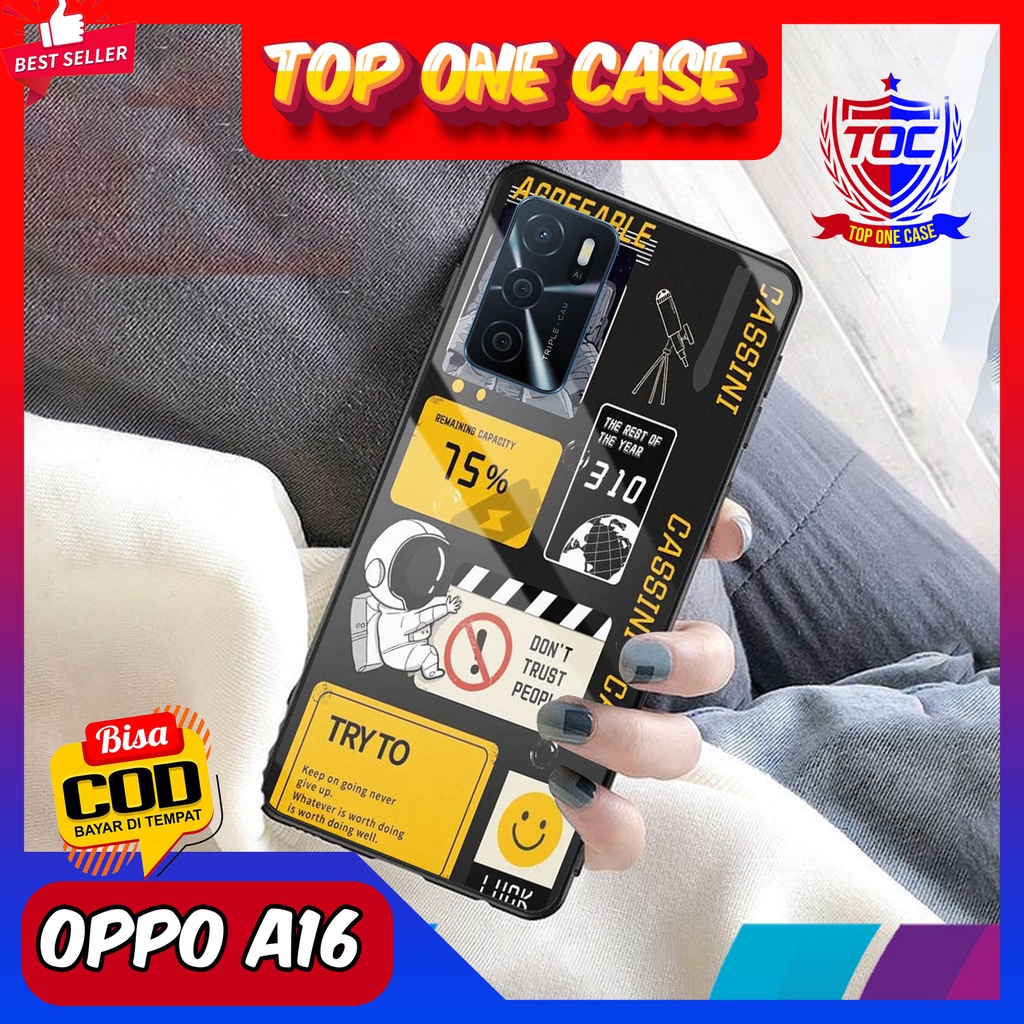 Case OPPO A16 - Casing OPPO A16 Terbaru Top One Case [ MOTIF STARWAR ] Casing Hp OPPO A16 - Silikon 