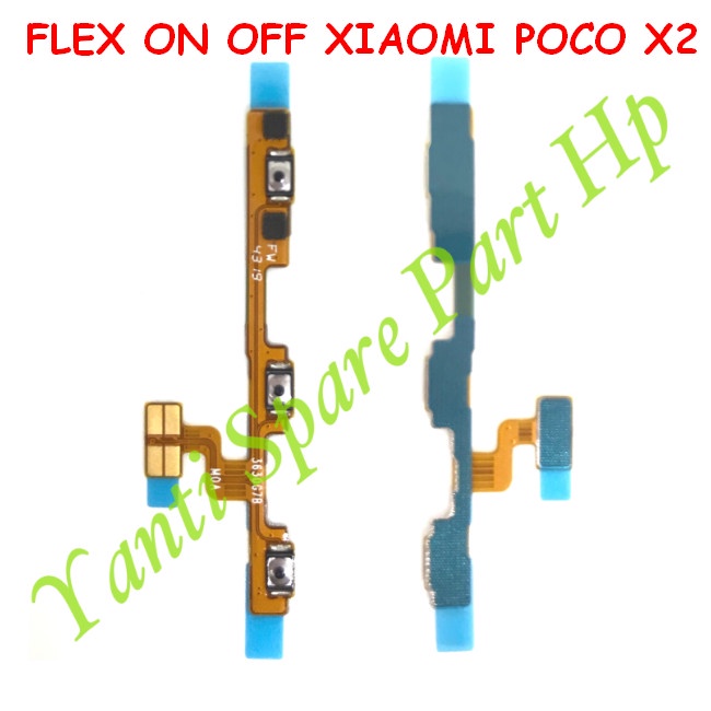 Flexible On Off Xiaomi Poco X2 K30 4G Original Terlaris New