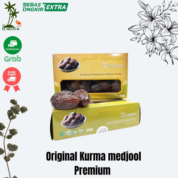 

Original Kurma Medjool Palestine Premium 500gr - Medjool jumbo