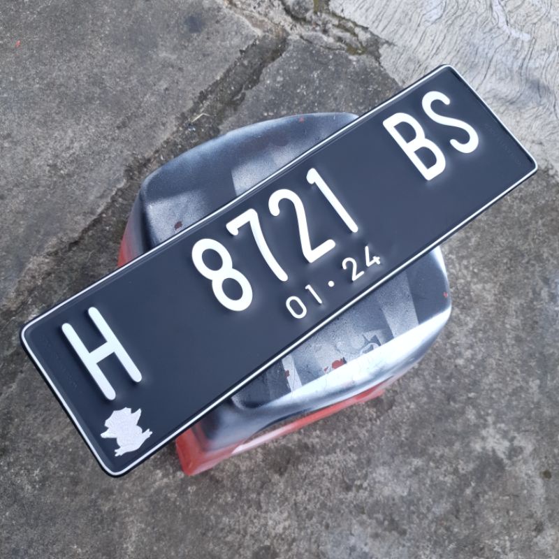 Plat Mobil PUTIH / HITAM ORI SAMSAT