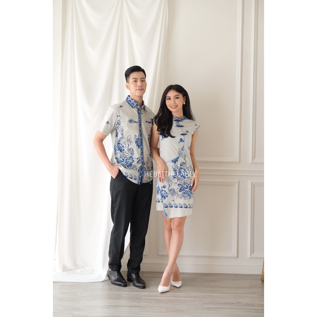 Isvara Batik Cheongsam Chinese New Year - (Men Short-Elera-Jenna-Kora-Amia-Mila-Amber-Kina)