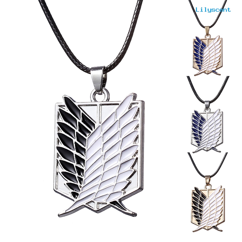 Ls Kalung Lucu Kreatif Attack On Titan Cosplay Anime Kalung Untuk Wanita