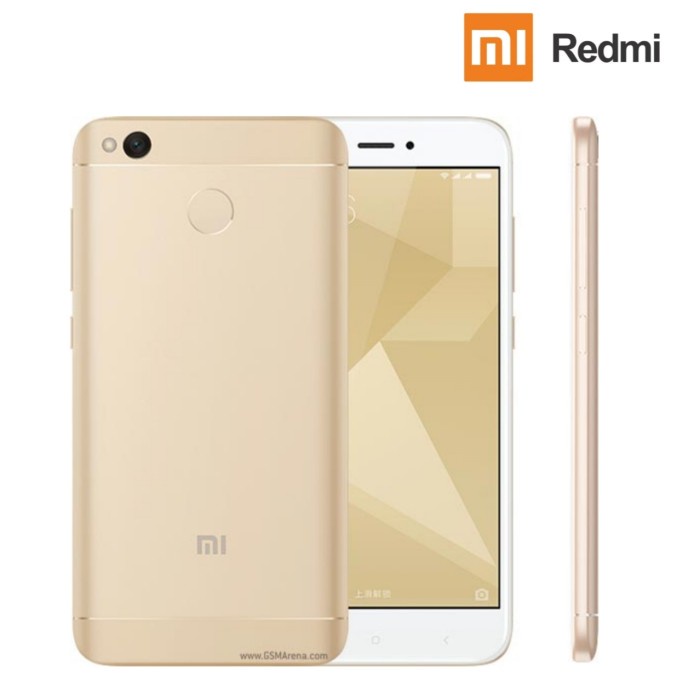 HP Redmi 4X Ram 4/64gb Android 4G LTE Garansi 12Bulan - BLACK, 2/16GB