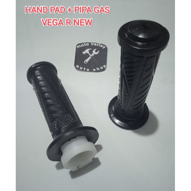 Hand pad hand grip plus pipa selongsong gas untuk motor Vega R New