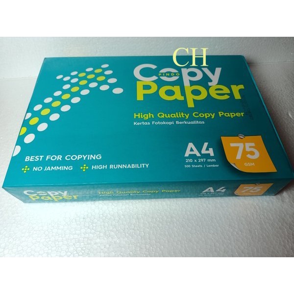 

kertas fotocopy copy paper A4 75GSM 500 lembar