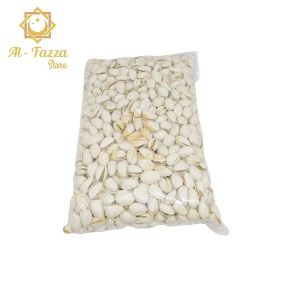 Kacang Pistachios Roasted 500 Gr - Kacang Pistachio Panggang Original - Kacang Fustuc / Kacang Ketawa