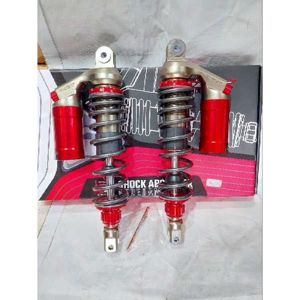Shockbreker SHOCK Ride it GP Premium Tabung PCX 160 New,  Nmax Old , Aerox New , GP Ride it Premium 299 Double Klik  UK 310 dan 330 mm