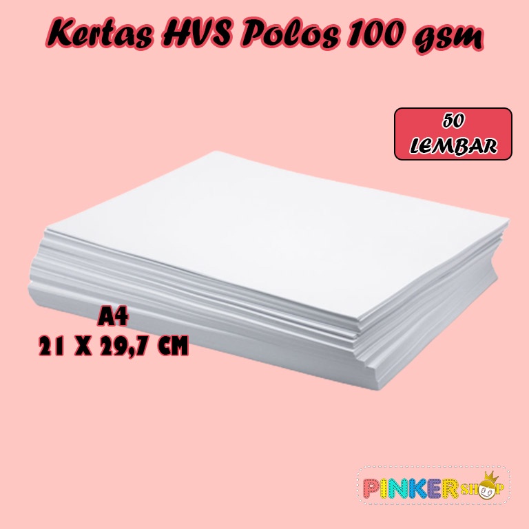 Kertas HVS Polos Garis Dotted Grid 100 gsm A4