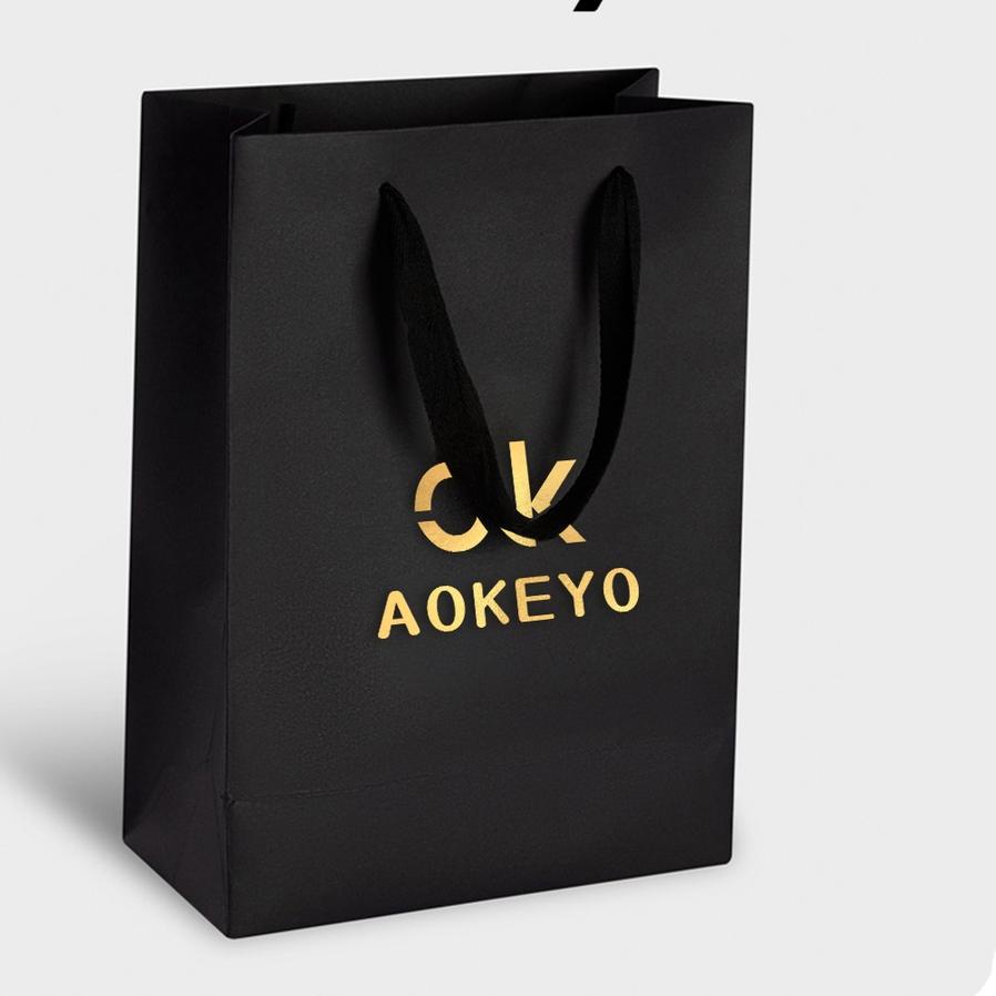 

SF5ღ AOKEYO Paperbag Pembungkus Hadiah Shopping Bag Totebag Terlaku