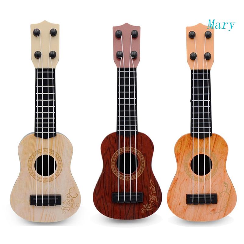 Mary Kids Gitar 4 String Alat Musik Mainan Musik Belajar Edukasi Hadiah