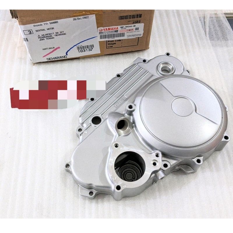 COVER CRANKCASE MESIN ENGINE BLOCK BLOK BAK KOPLING SCORPIO Z ORIGINAL