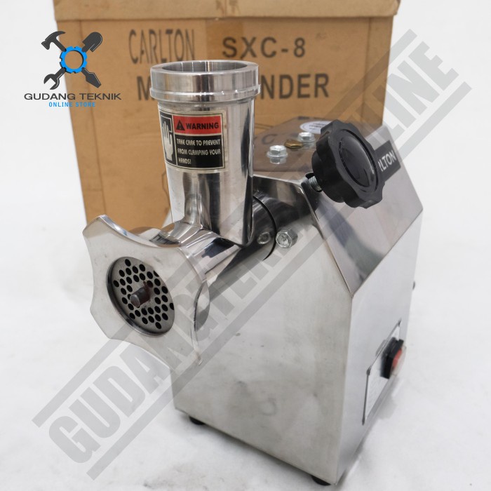 Gilingan Daging Listrik SXC8 CARLTON / Meat Mincer Grinder Electric Mesin Pengiling Daging Giling Daging SXC 8 CARLTON