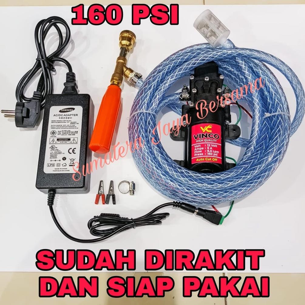 Alat steam motor mini 160 psi Cuci AC mobil motor Pompa DC Setim motor AMR7R3791