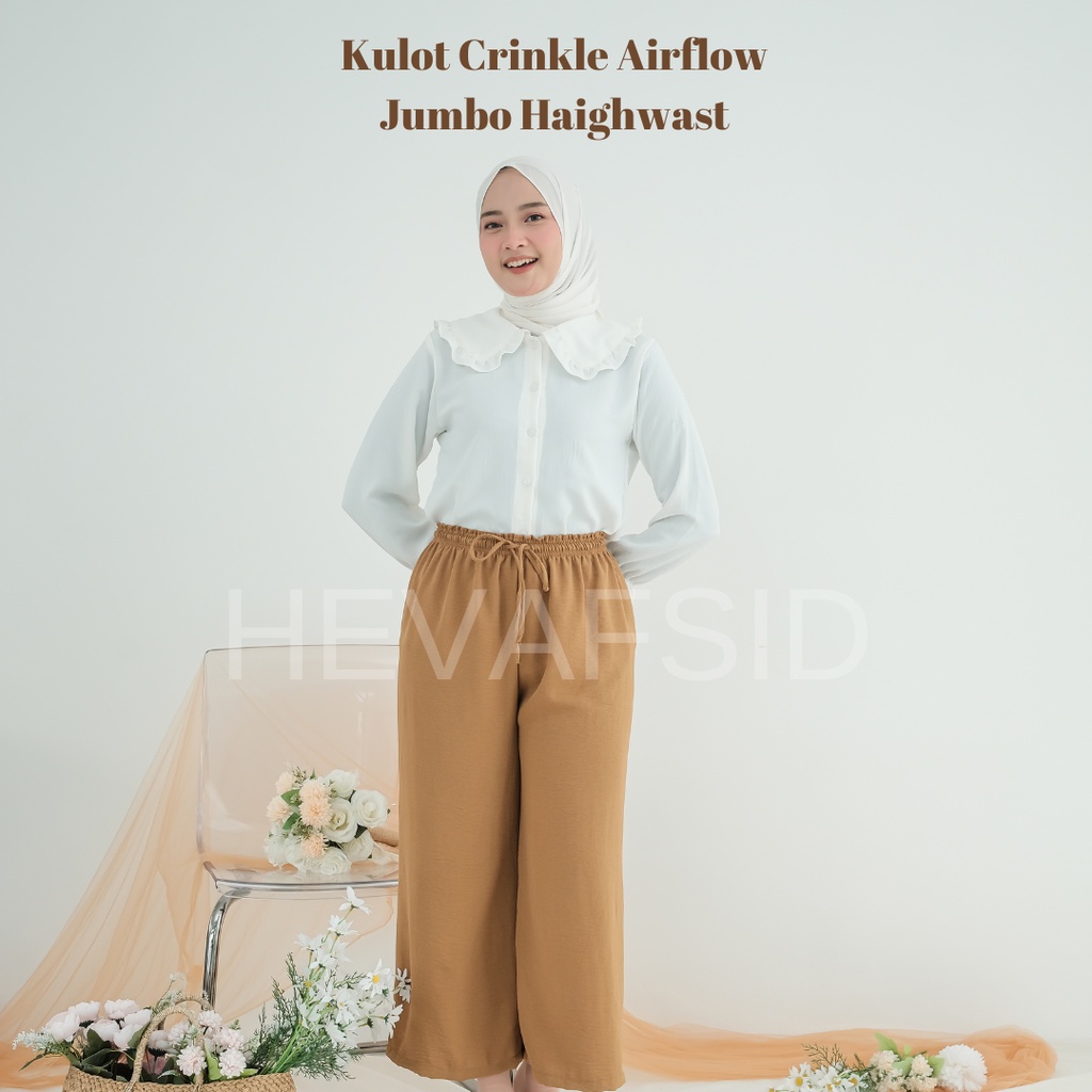 KULOT CRINCKLE AIRFLOW JUMBO HAIGHWAIST