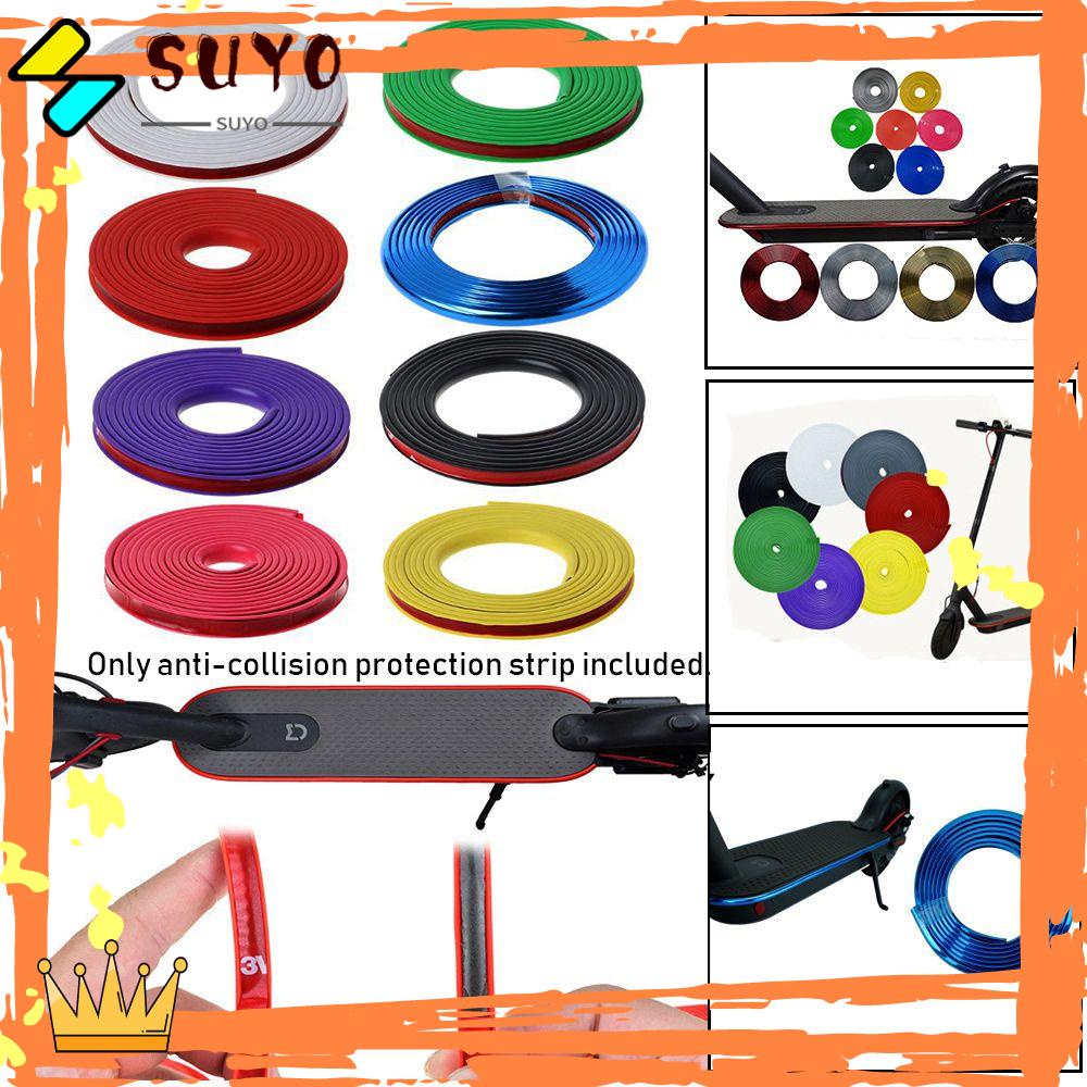 Suyo 1Roll Strip Perlindungan Anti-Tabrakan Biasa/Plating Panjang 2m Untuk Xiaomi Mijia Strip Gores Anti Gores