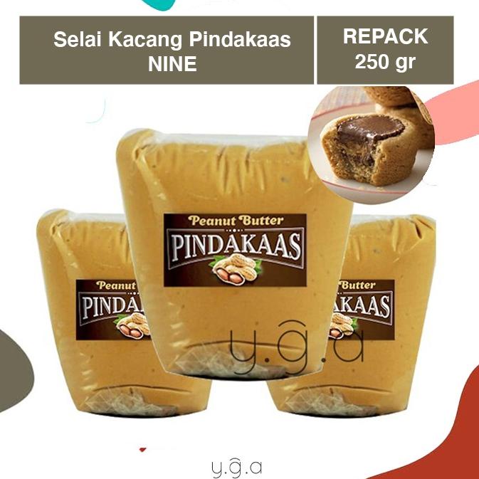 

Dijual.. Selai Kacang Pindakaas The Nine (REPACK) 250gr / Pindekas / Peanut Butter Jam ZEB