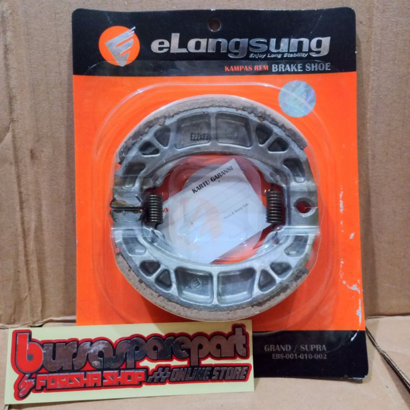 Kampas Kanvas Tromol Rem Belakang Honda Grand GRAN Karisma Supra Lama Prima Star Win Blade Revo Abso