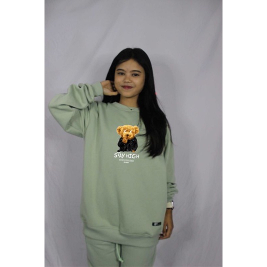 Crewneck Basic Crewneck Sablon Original Sweater Basic Sweater Sablon Original Brand NVR Clothing 05