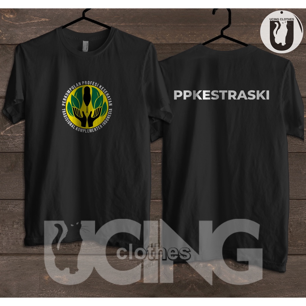 Kaos Baju PPKESTRASKI Kesehatan Tradisional  Logo Kaos Kesehatan