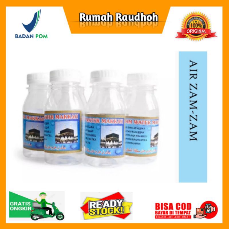 

AIR ZAMZAM ASLI ARAB SAUDI / MEKKAH ISI 80 ML
