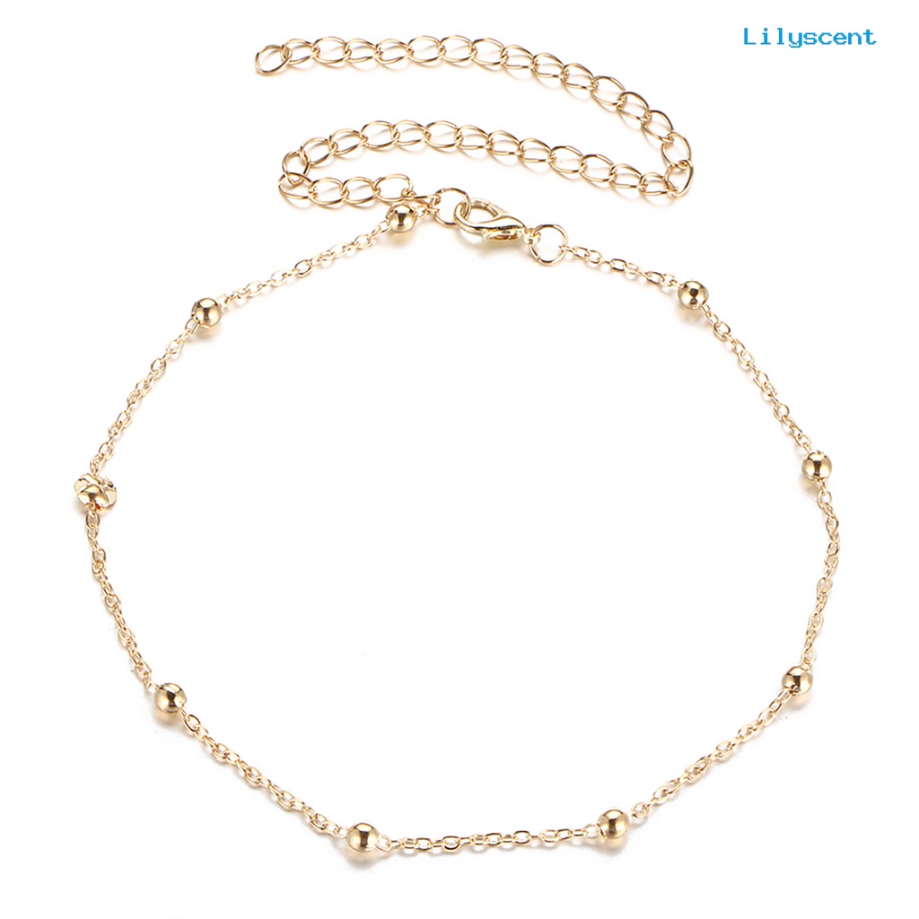 Ls Kalung Fashion Manik-Manik Wanita Choker Necklace Perhiasan Aksesoris Untuk Pesta