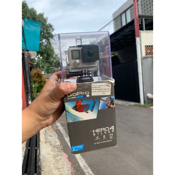 gopro hero 4 silver (bekas/second)