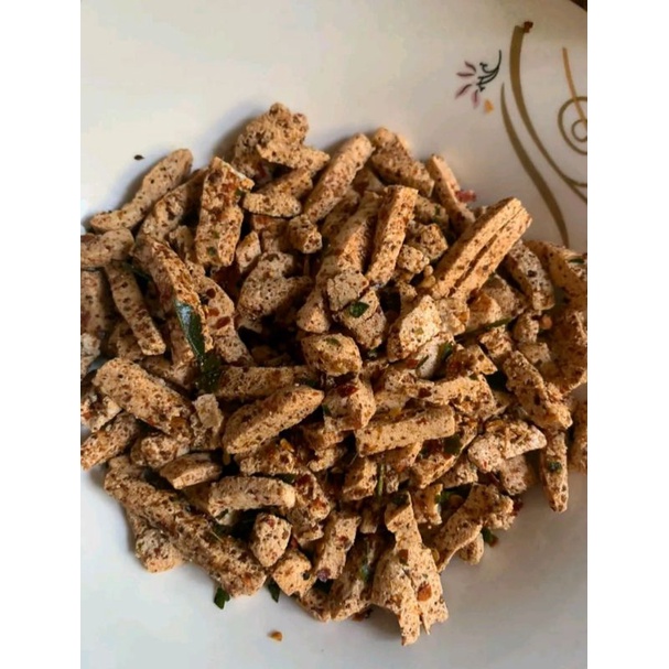 

basreng viral murah Rini Food basreng enak gurih pedas daun jeruk
