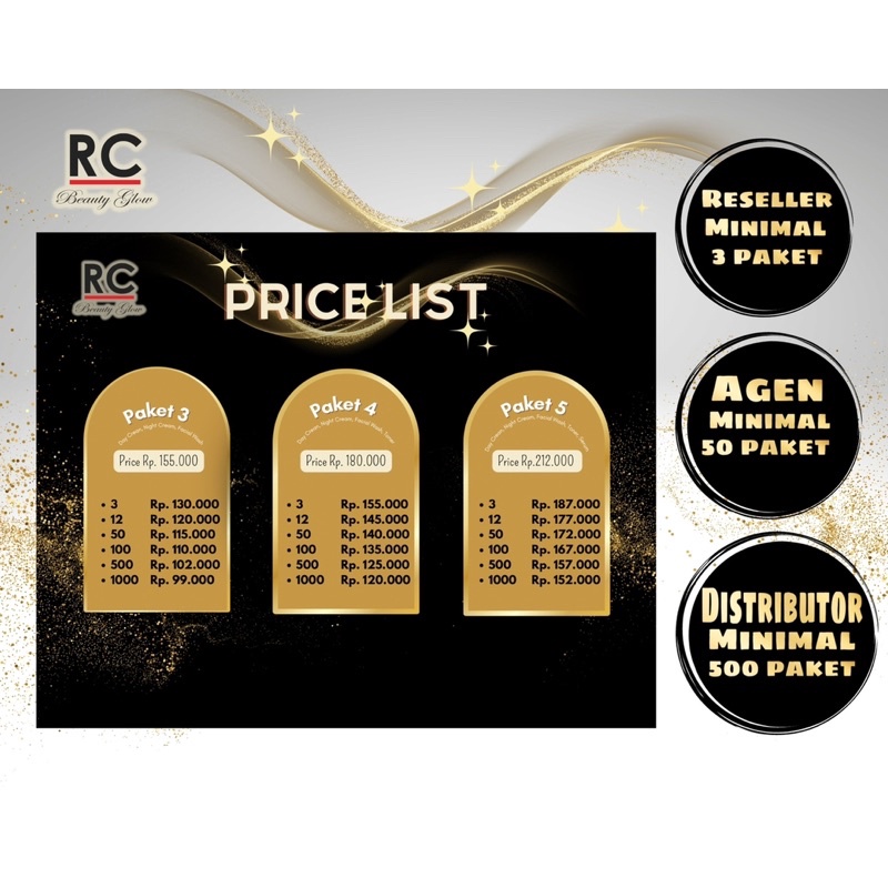 RC BEAUTY GLOW PAKET SKINCARE
