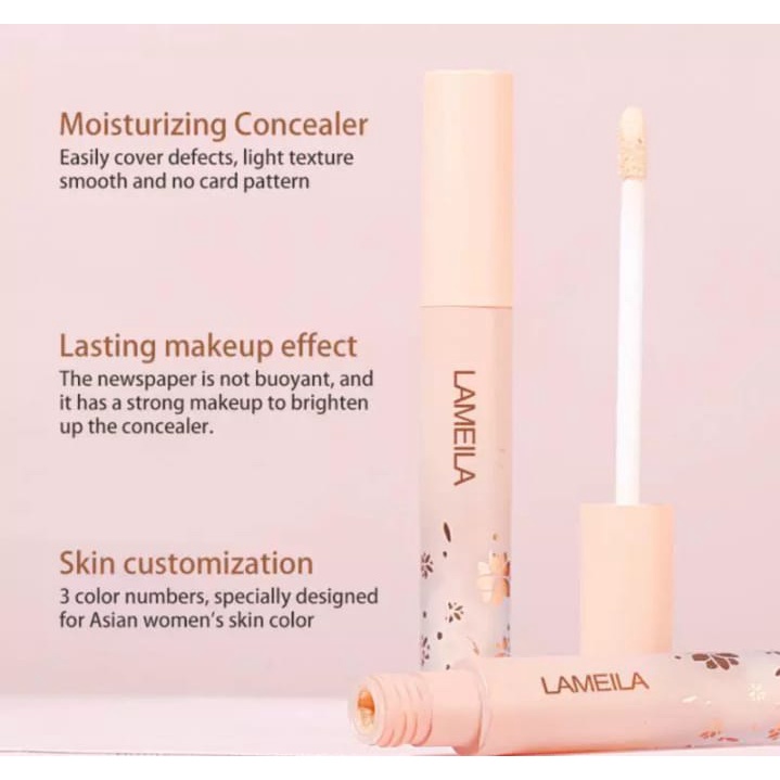 Lameila Cover Make Up Protection Concealer Penutup Noda Pada Wajah 1039