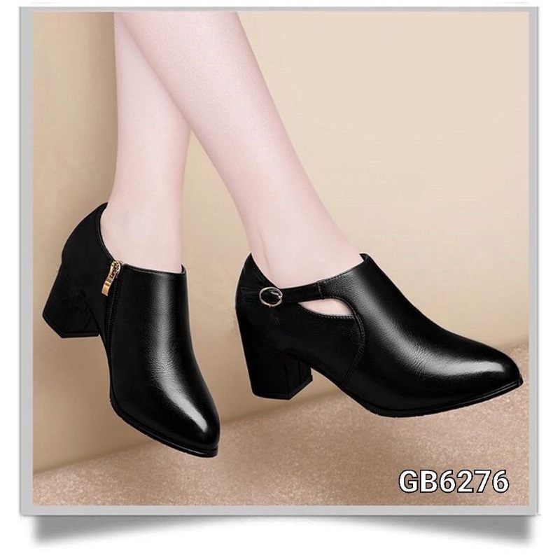 Flat shoes high block fashion GB6276