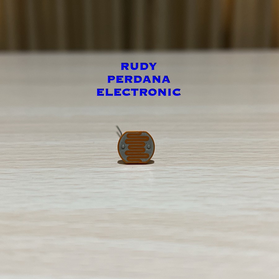 LDR LIGHT DEPENDENT RESISTOR PHOTORESISTOR FOTO SENSOR CAHAYA 11MM