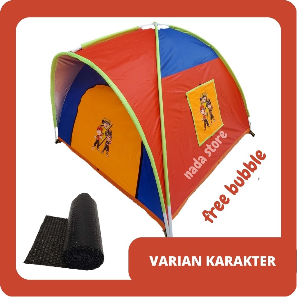 Tenda Anak karakter uk100cm|tenda bermain anak|tenda mainan edukasi|mainan anak perempuan|tenda anak