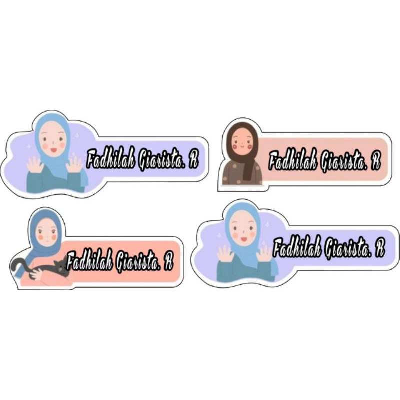 

TERLARIS STIKER NAMA KEREN, STIKER BAJU