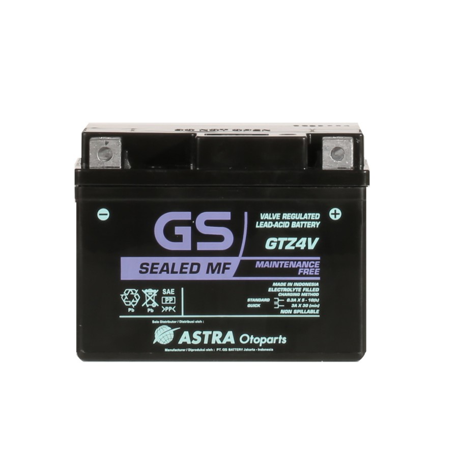 Accu (Aki) GS Astra – Battery GTZ4V [31500-KWW-A01]