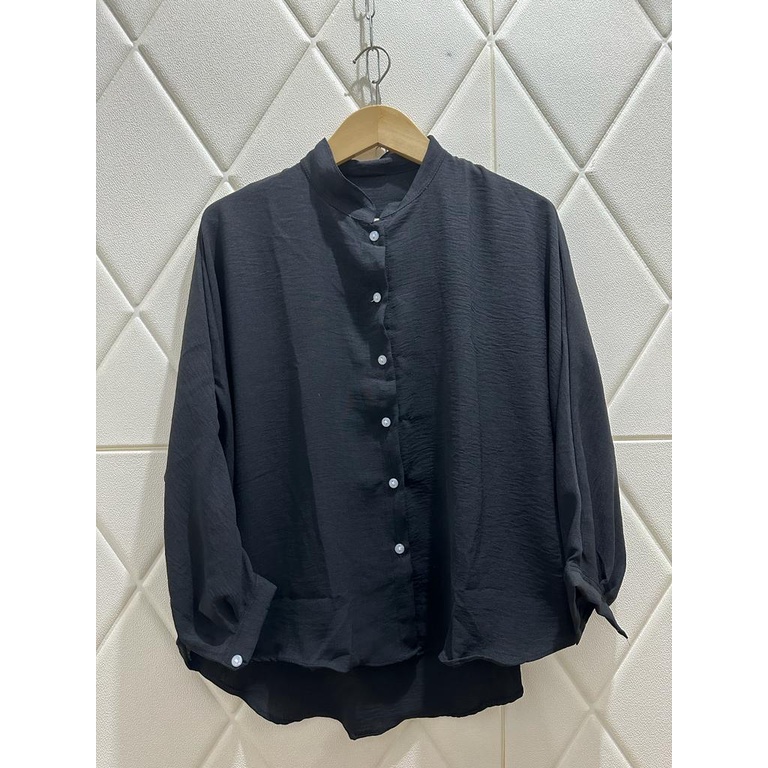 KEMEJA BATWING // BATWING BLOUSE OUTFIT LENGAN BALON / KEMEJA OVERSIZE