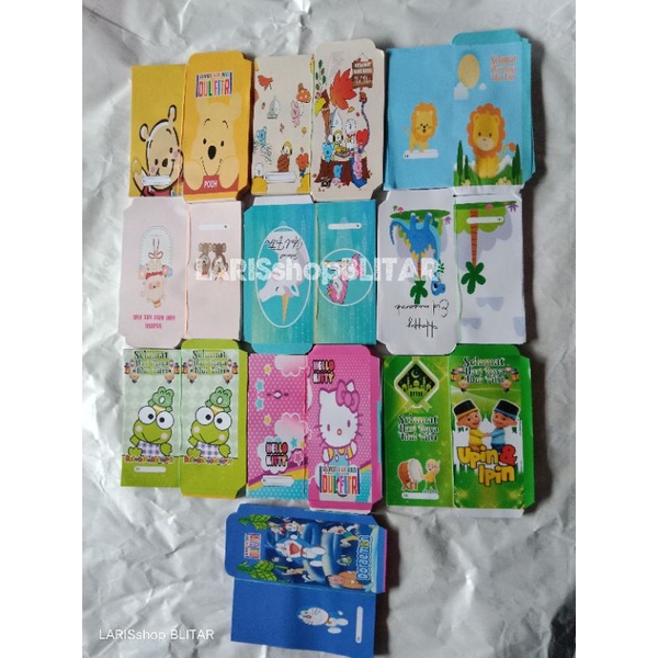 

(LEMBARAN) PAKET 1KG amplop PANJANG/JUMBO 7X18CM FREE PLASTIK