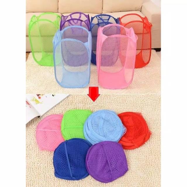 DC - Laundry Bag Keranjang Baju Kotor Polos