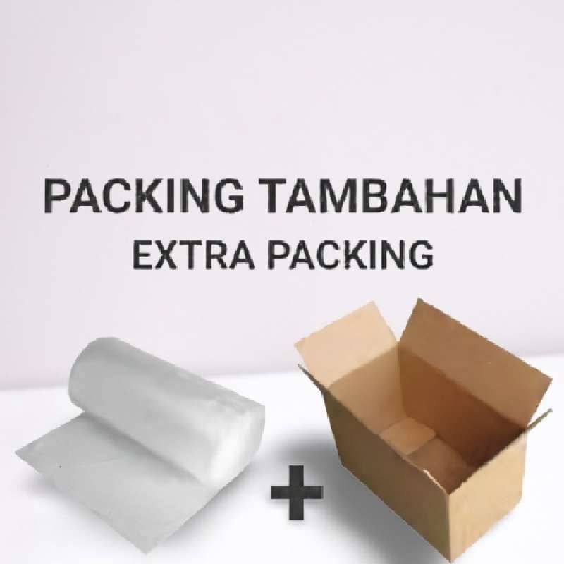 

Tambahan Packing Kardus + Bubble wrap