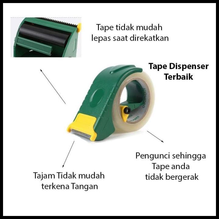 

Tape Dispenser / Tape Cutter / Dispenser Lakban Super