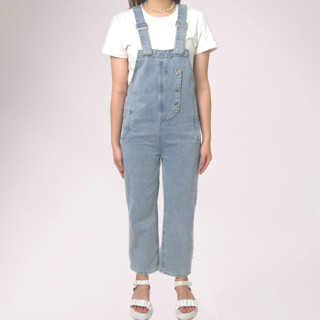 VIERLIN - Jumpsuit jeans 1588