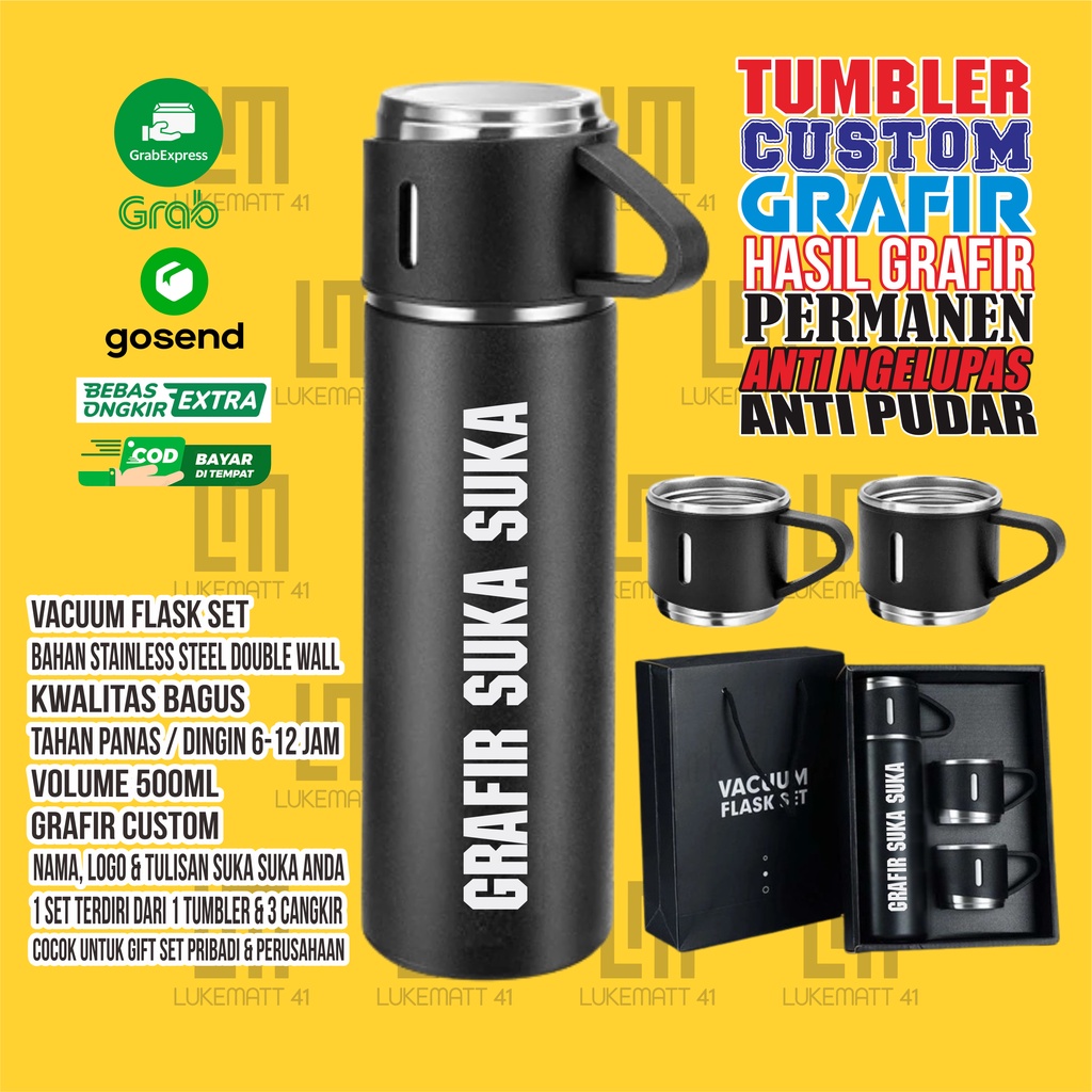 Vacuum Flask Set, Vacuum Flask Set Termos, Vacuum Flask Set Thermos, Vacuum Flask Set Custom, Tumble